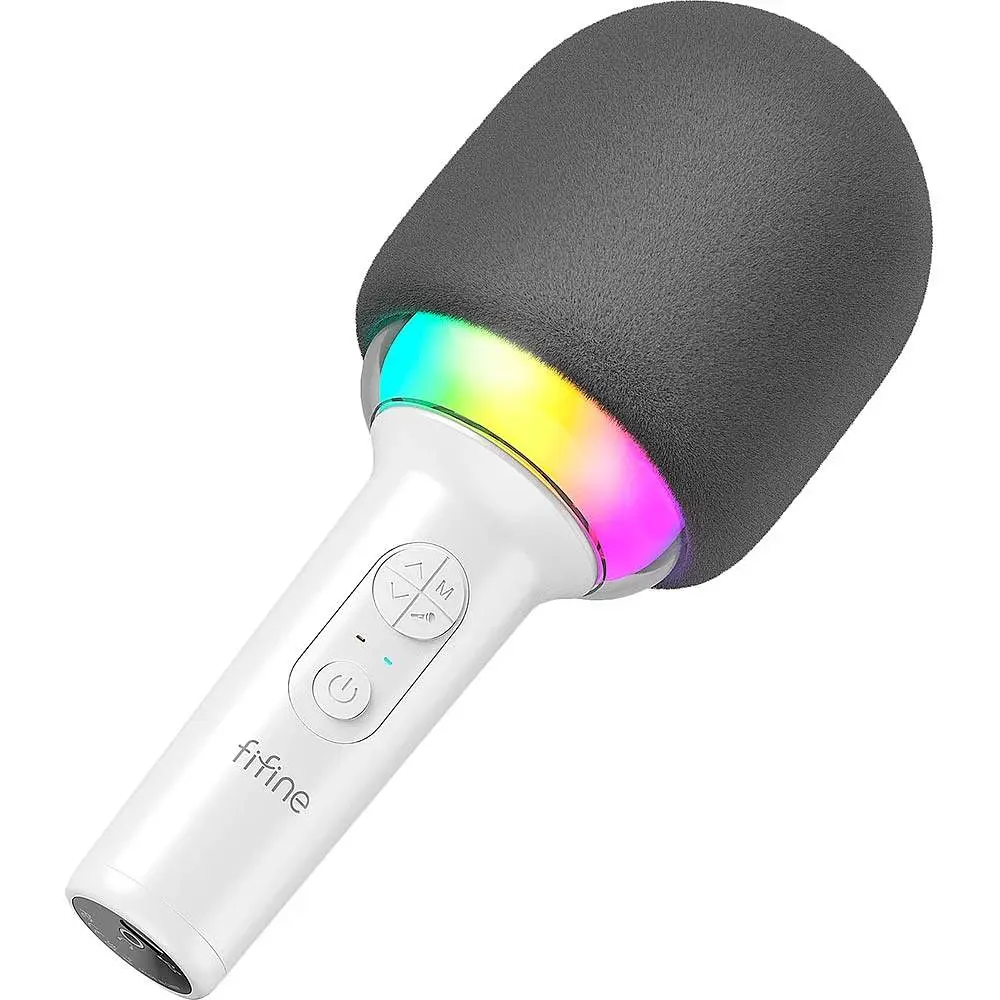 Микрофон Fifine E2 RGB (E2W RGB) White (E2W) - фото 2