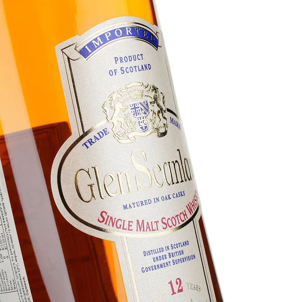 Виски Slaur Sardet Glen Scanlan Single Malt Scotch Whisky 12 yo 40% 0.7 л - фото 3