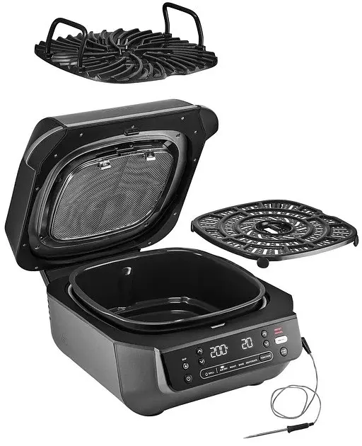 Аерогриль NINJA Foodi Air Grill & Air Fryer з Cooking probe EG351EU - фото 7