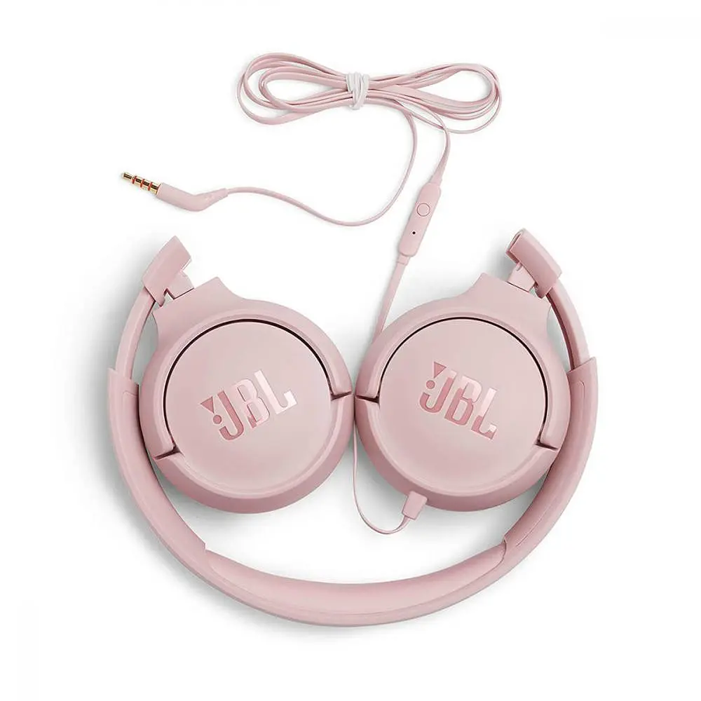 Навушники з мікрофоном JBL T500 Pink (JBLT500PIK) - фото 6