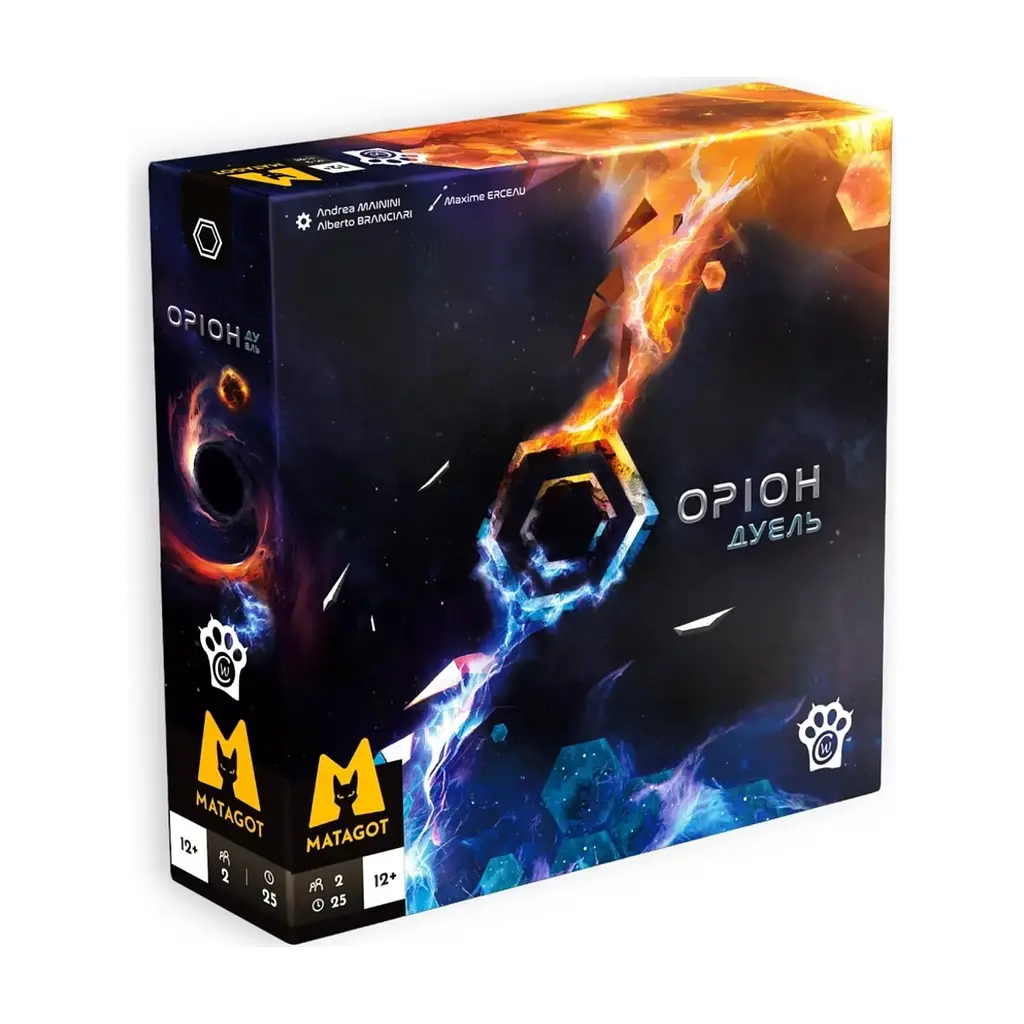 Настільна гра WoodCat Оріон Дуель (Orion Duel) (укр.) (ВР_ОД)