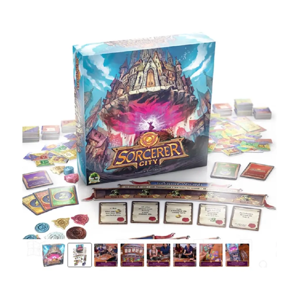 Настільна гра Druid City Games Sorcerer City (Місто Чарівників), англійська (3770) - фото 2