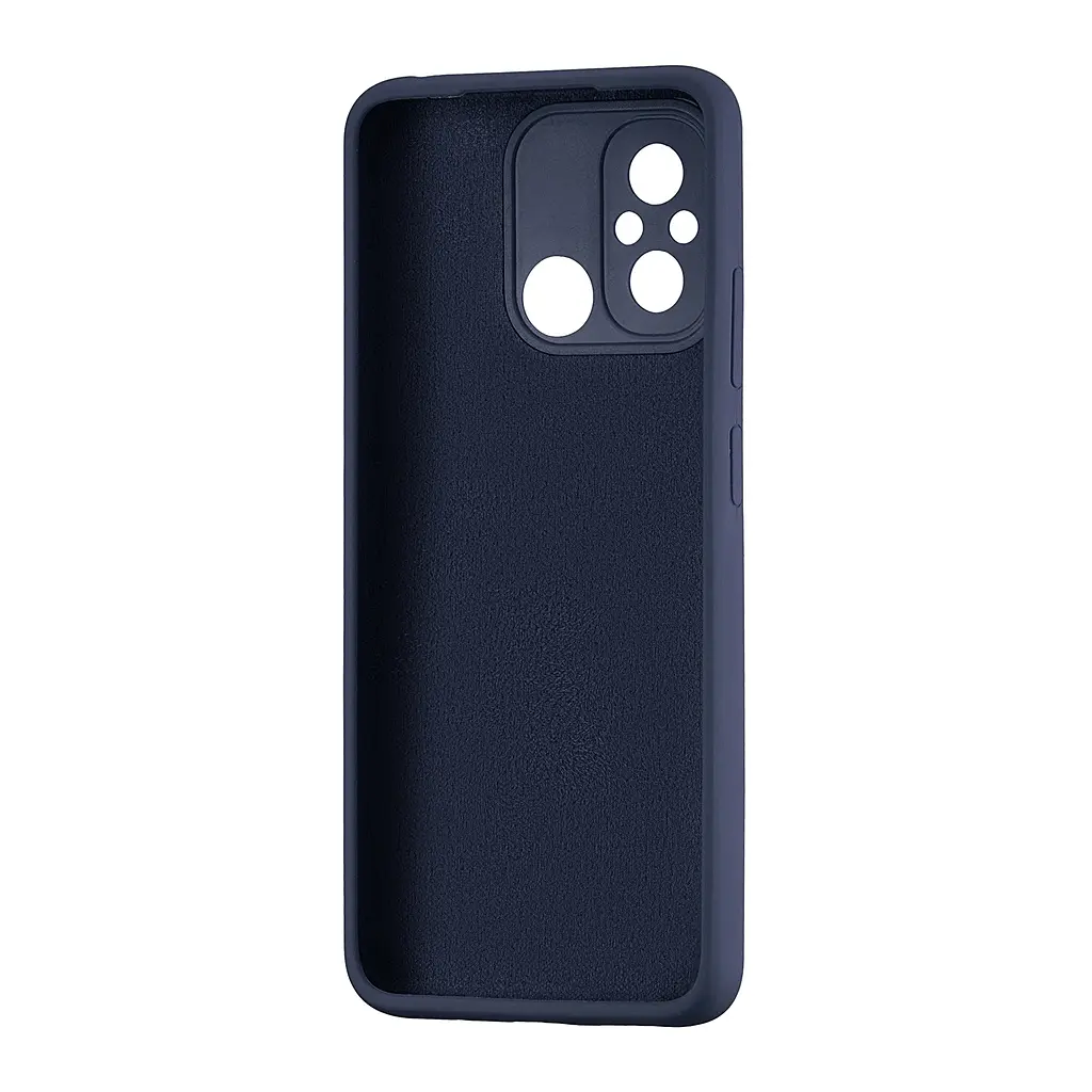 Чохол Silicone Case Xiaomi Redmi 12C/Redmi 11A/Poco C55 Midnight Blue - фото 2