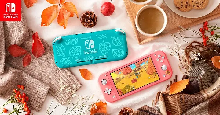 Портативна ігрова консоль Nintendo Switch Lite Animal Crossing: New Horizons Timmy & Tommy Aloha Edition - фото 5