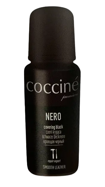 Чорна крем паста для взуття COCCINE Nero 75мл