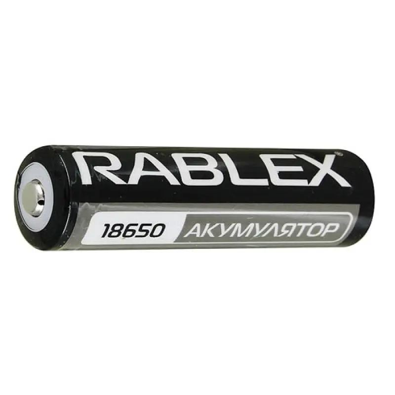 Акумулятор Rablex 18650 Li-Ion 3400mAh (без захисту) (RB-18-3400B) - фото 2