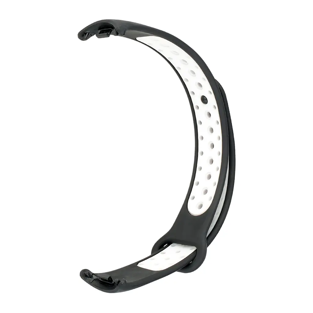 Ремінець Nike Sport Mi Band 8/9/10 Black White - фото 2