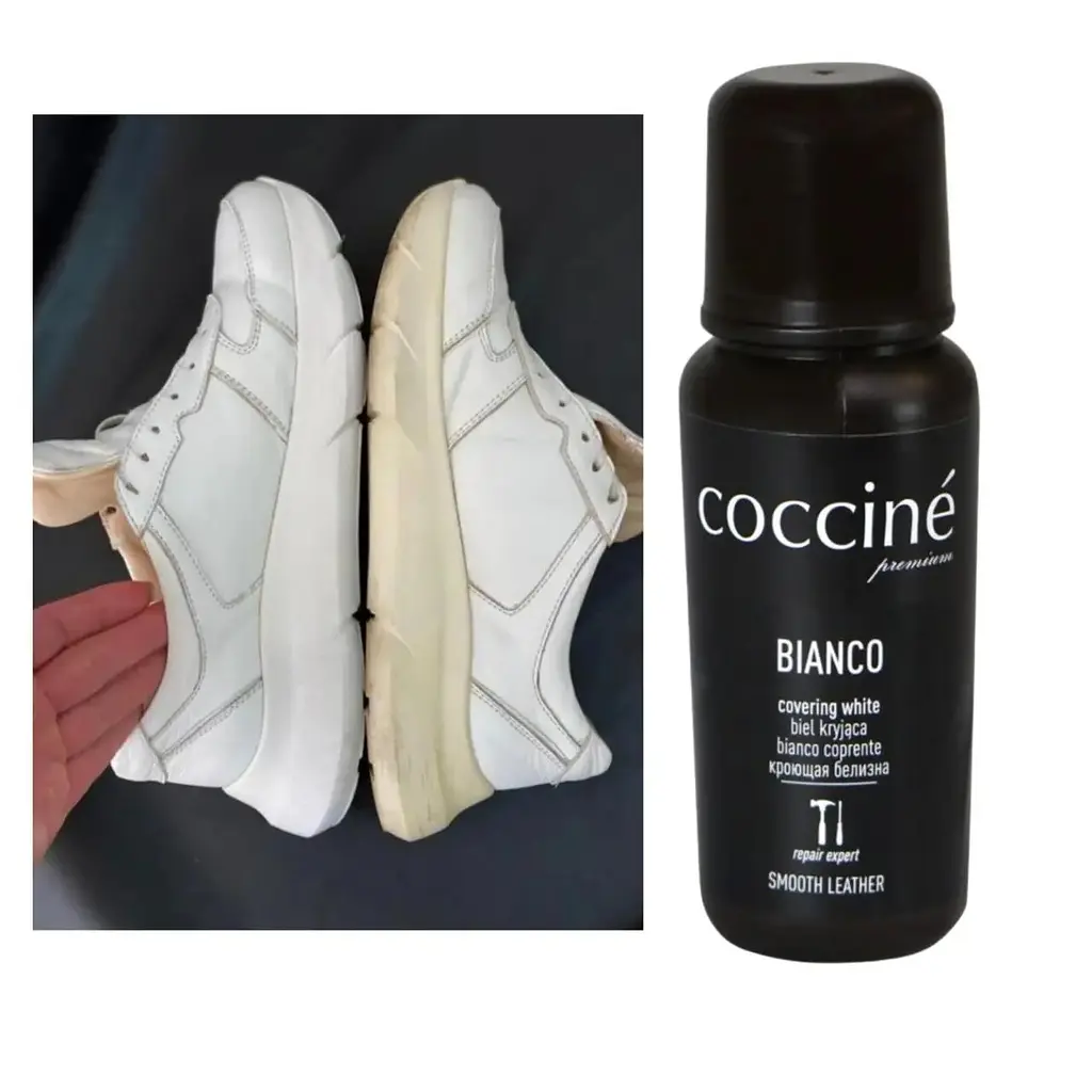 Набір для догляду за білими взуттям Coccine sneakers sole cleaner 125мл + COCCINE BIANCO 75мл - фото 9
