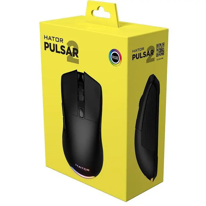 Игровая мышь Hator HTM510 Pulsar2 ESports Gaming 6200dpi 30G Black - фото 8