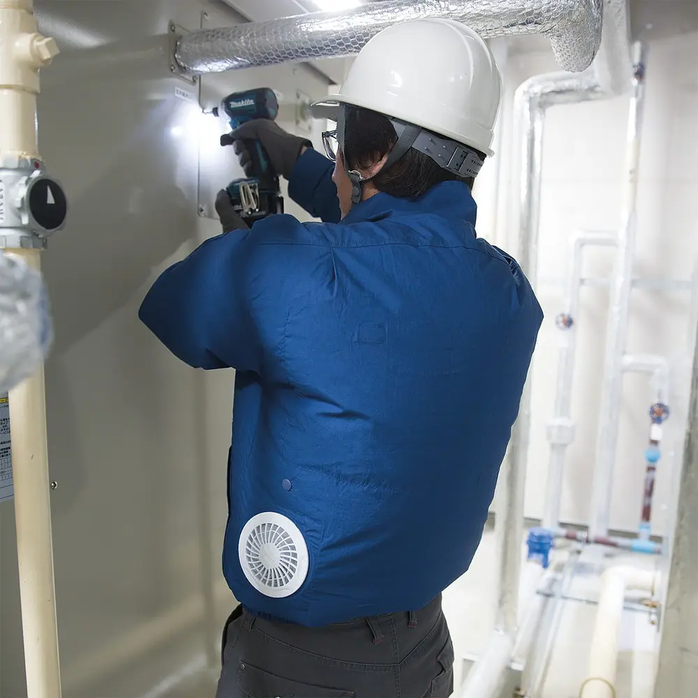 Куртка акумуляторна з вентиляцією Makita DFJ304Z2XL (LXT, CXT, без акумуляторів та зарядного пристрою) - фото 6