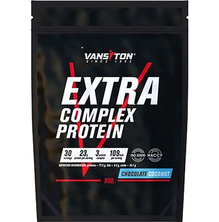Протеїн Vansiton Extra порошок шоколад-кокос 900 г