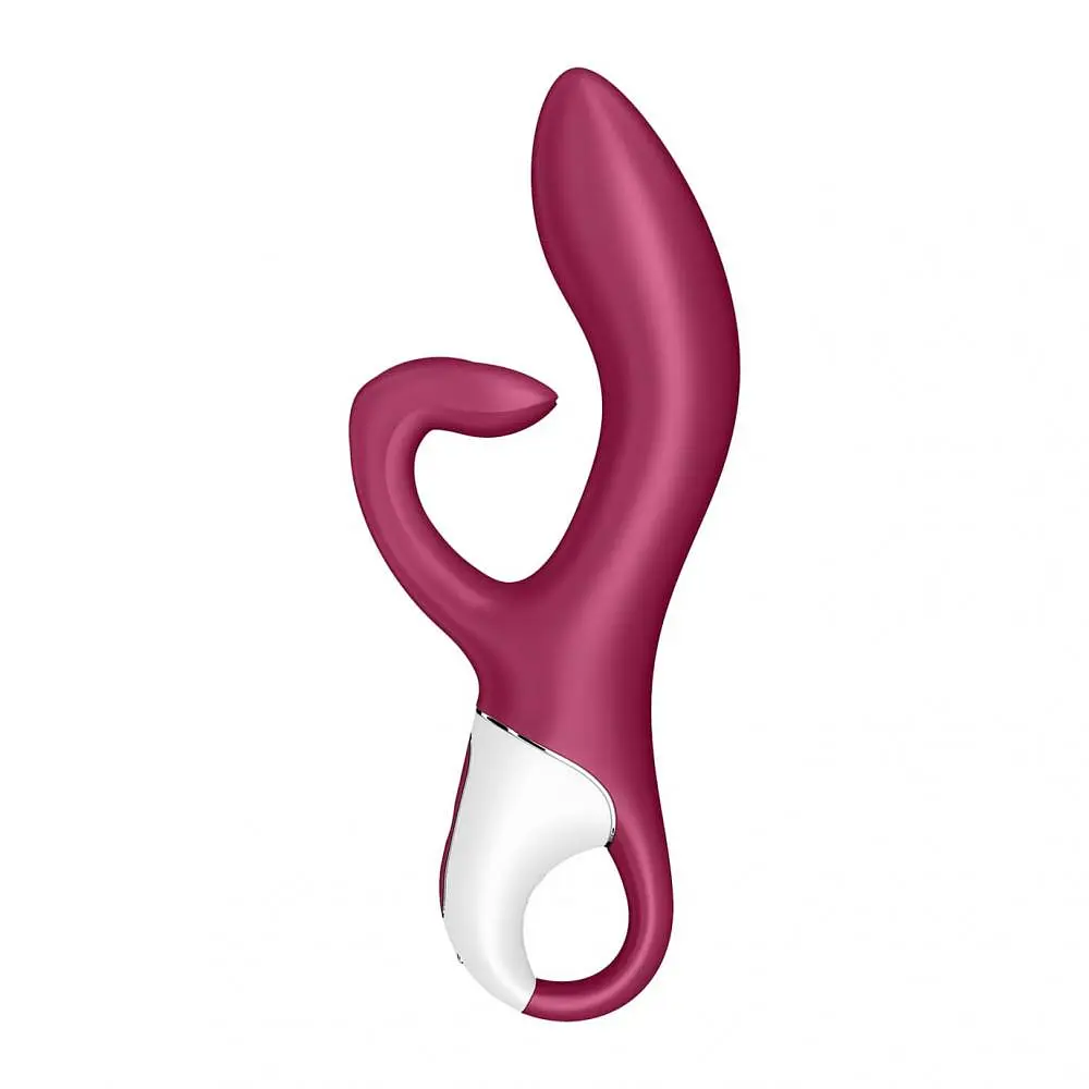 Вібратор-кролик Satisfyer Embrace Me 20.5 см бордовий - фото 3