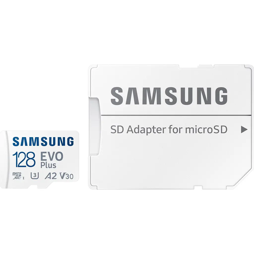 Карта пам'яті Samsung microSDXC EVO Plus 128 GB Class 10 UHS-I U3 V30 A2 + SD Adapter (MB-MC128SA) [165883] - фото 5
