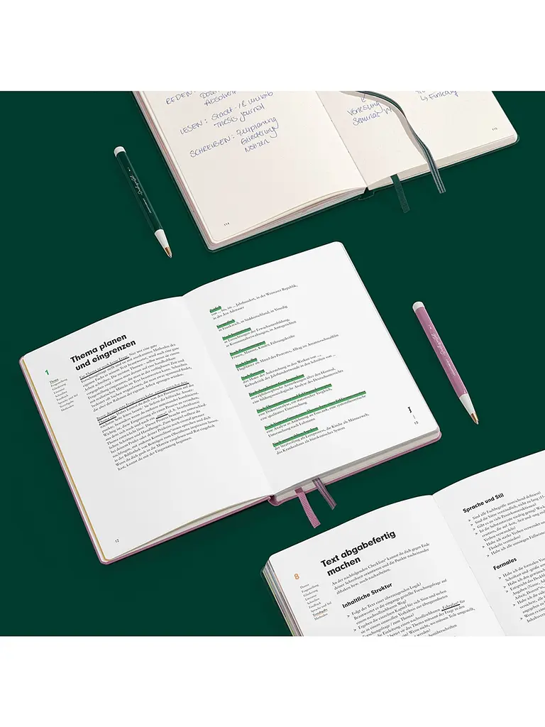 Блокнот Leuchtturm1917 Outlines, Paperback (B6+), Темно-синій, Крапка (372386) - фото 4