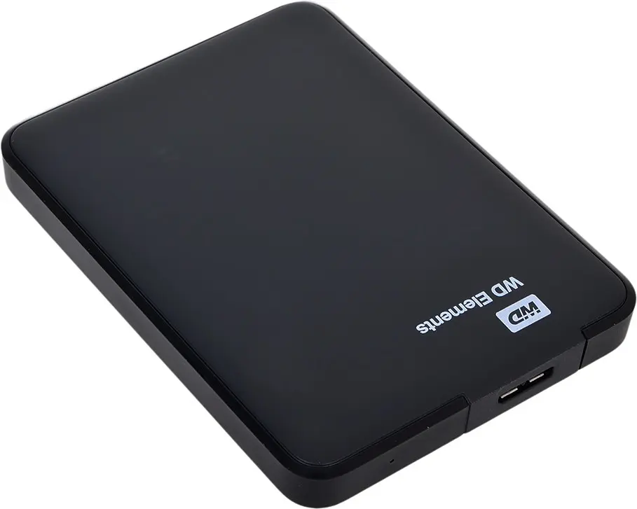 Зовнішній жорсткий диск 1TB Western Digital Elements Portable 2.5" USB 3.0 Black (WDBUZG0010BBK-WESN) - фото 4