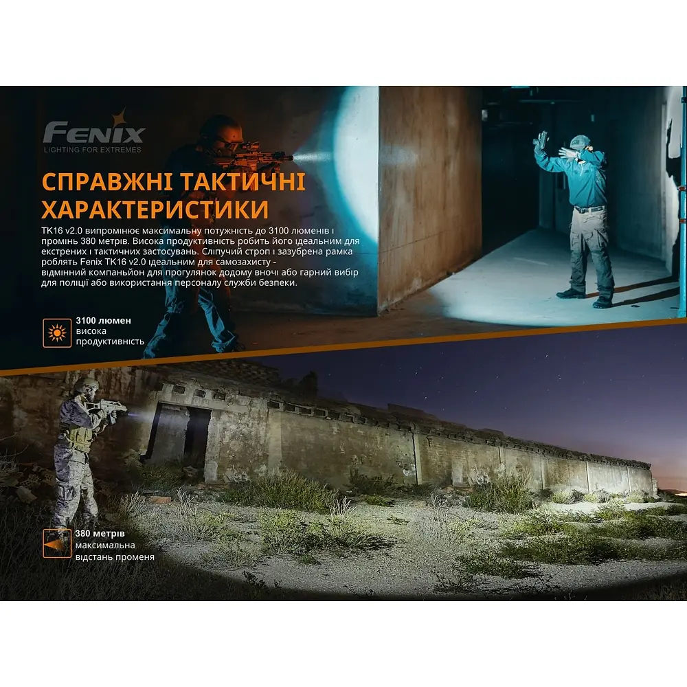 Ручний ліхтар Fenix TK16 V2.0 - фото 7