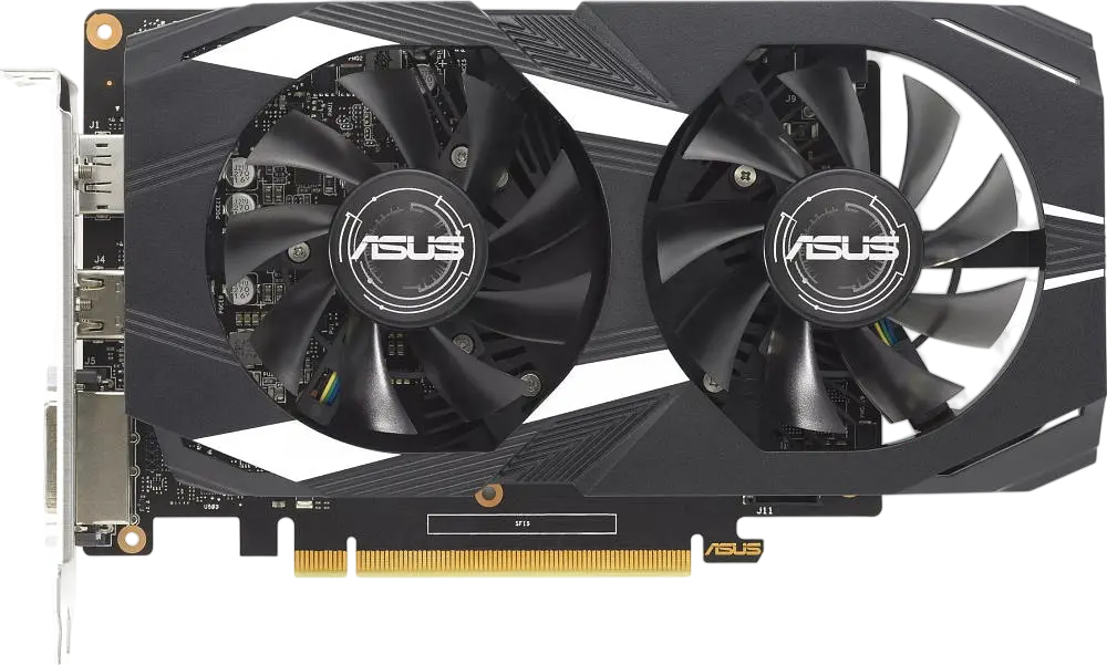 Видеокарта GeForce GTX 1650 4GB Asus Dual V2 OC (DUAL-GTX1650-O4GD6-P-V2) Б/У - фото 2
