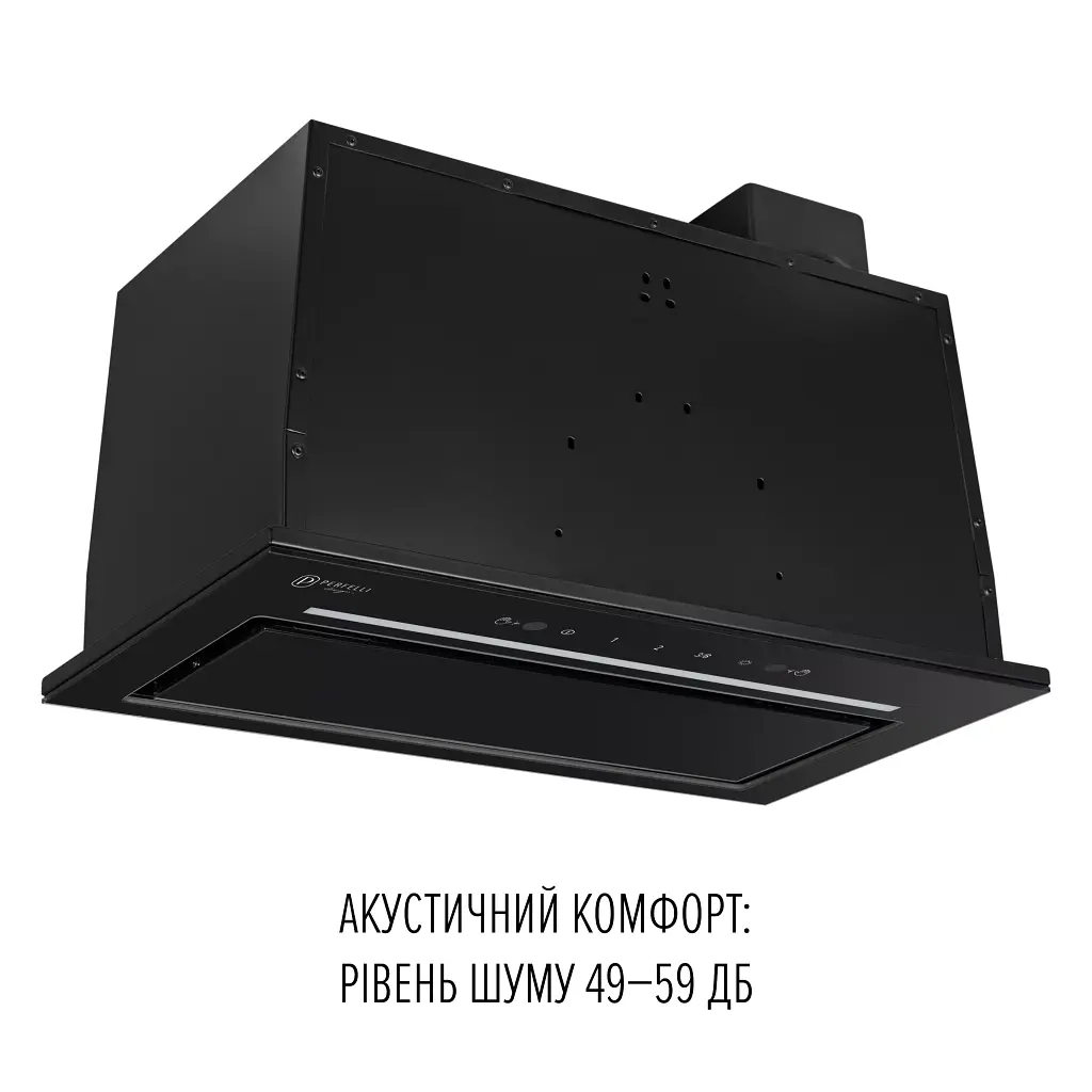 Вытяжка полновстраиваемая Perfelli Design Filini 5 Nero Silenzio - фото 11