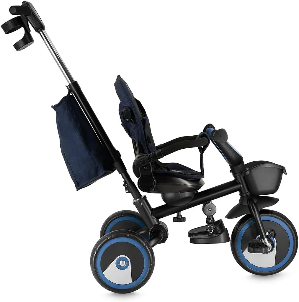 Триколісний велосипед MoMi Ivi Navy Blue (ROTR00014) - фото 5