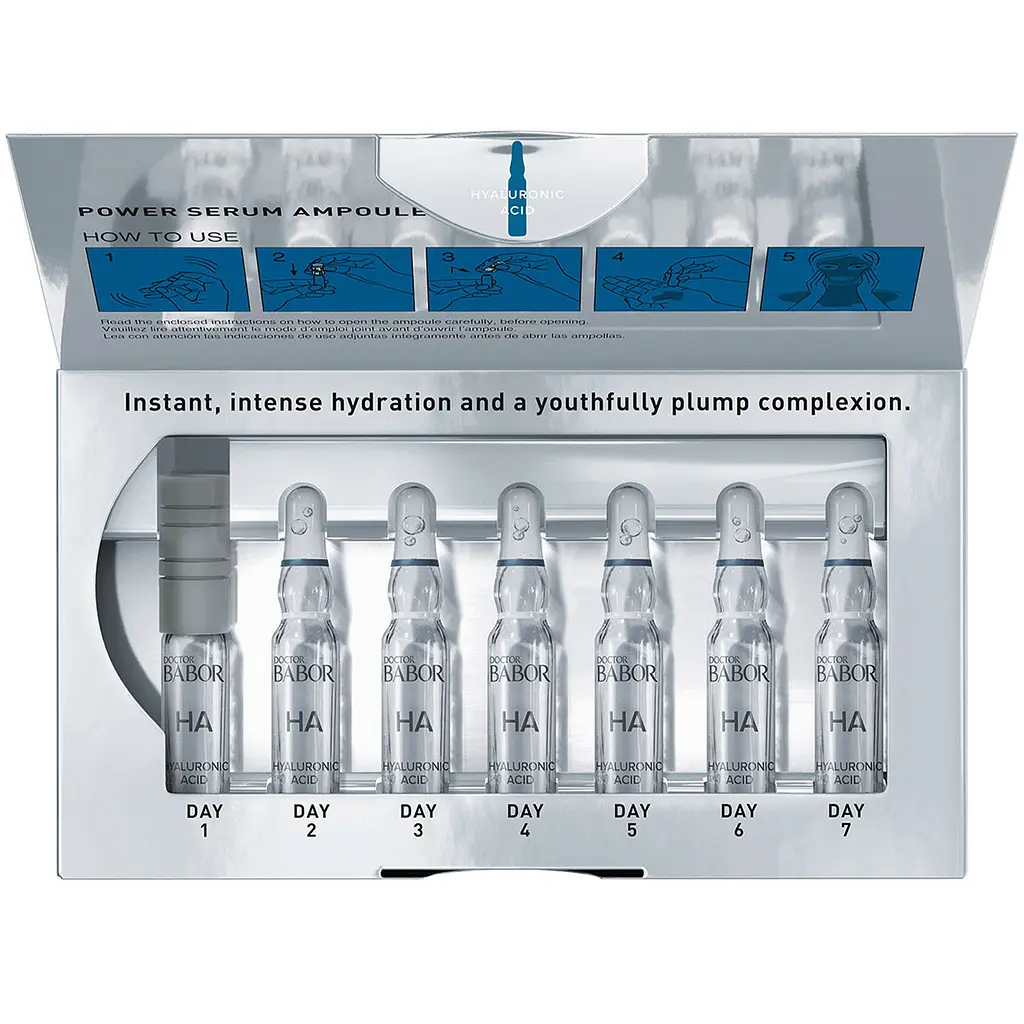 Ампули для обличчя Babor Doctor Babor Power Serum Ampoules Hyaluronic Acid з гіалуроновою кислотою, 7 х 2 мл - фото 2