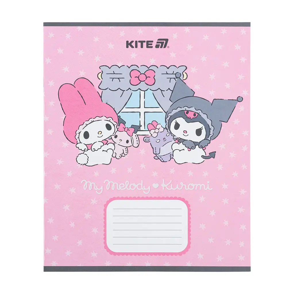 Зошит Kite Kuromi, 12 аркушів, коса лінія (HK25-235-2), в асортименті - фото 4