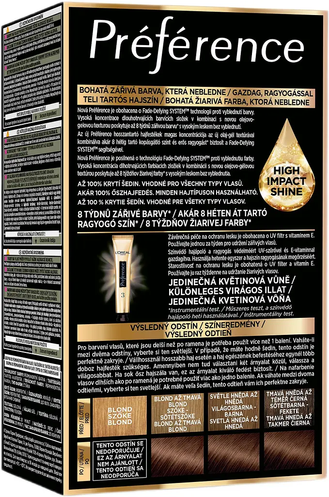 Уцінка. Стійка фарба для волосся L'Oreal Paris Preference 5.0 світло-каштановий 174 мл - фото 2