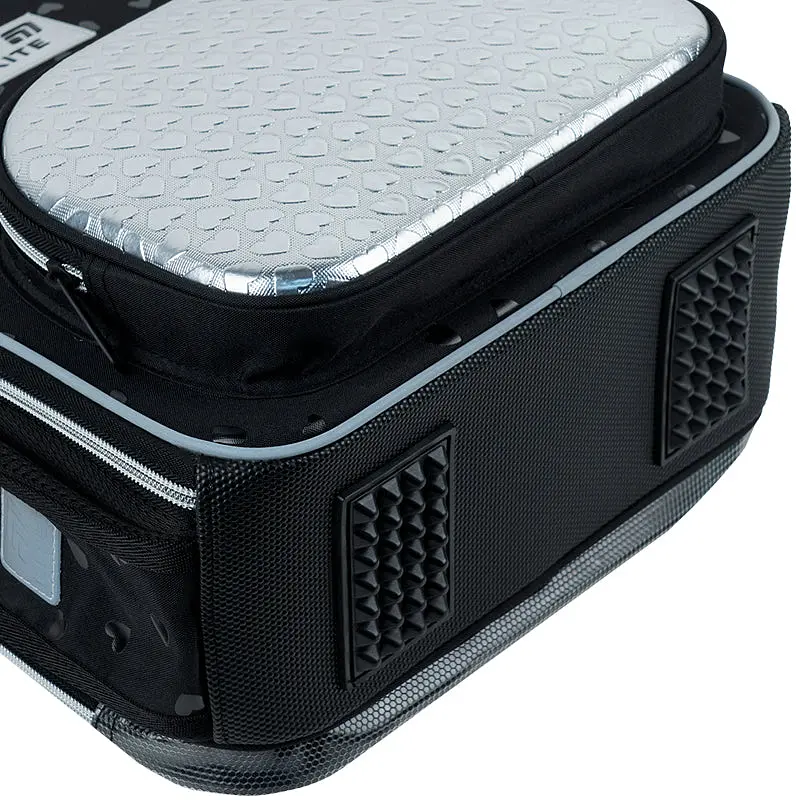 Рюкзак школьный каркасный Kite Education Black&Silver (K26-556M-2) - фото 6
