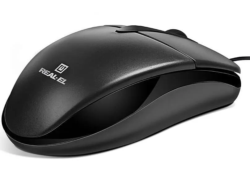 Миша Real-EL RM-211 USB Black (EL123200001) - фото 4