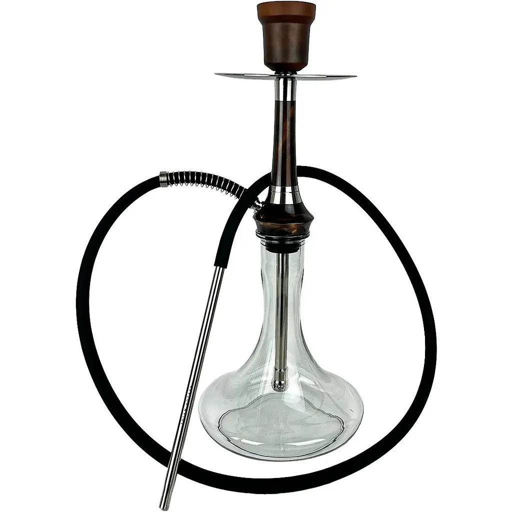 Кальян Totem Hookah Monolit Optima Chocolate Craft Clear - фото 2
