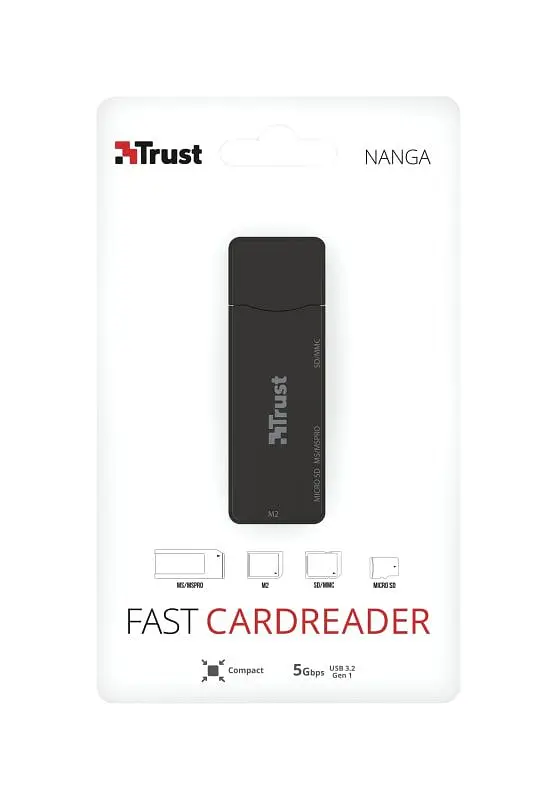 Кардридер Trust Nanga USB 3.2 - фото 4
