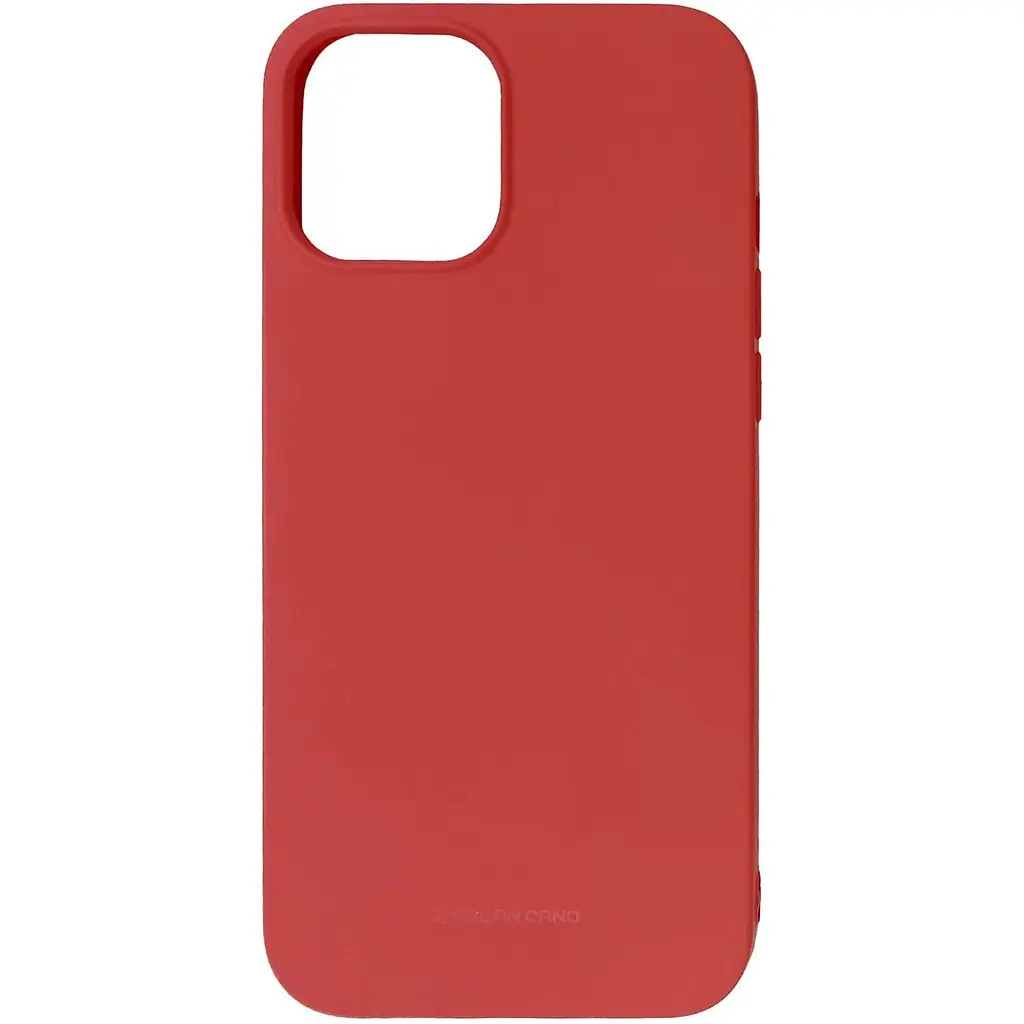 Чохол-накладка Molan Cano Silicone Hana SF Jelly для Apple iPhone 12 Pro Max 6.7" (red) - фото 5