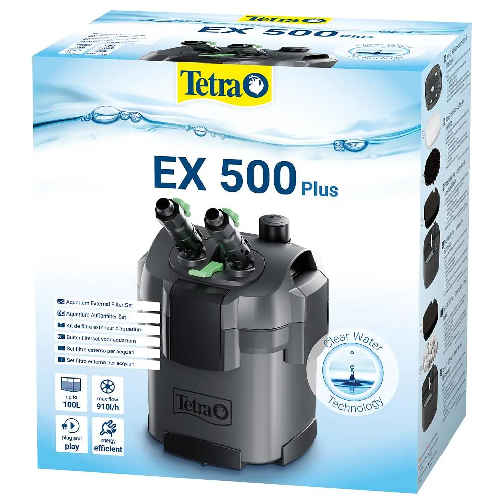 Фільтр зовнішній акваріумний Tetra External EX 500 Plus - фото 8