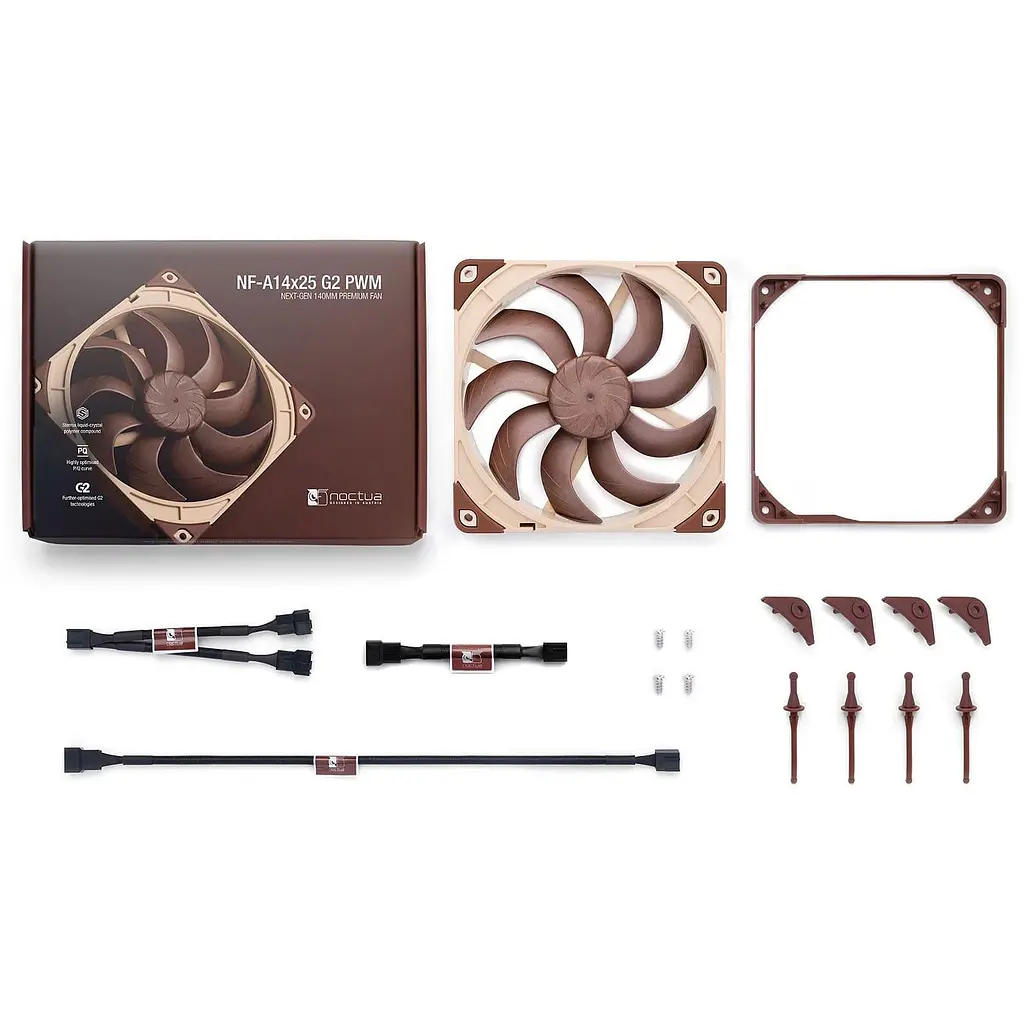 Вентилятор Noctua NF-A14x25 G2 PWM - фото 4