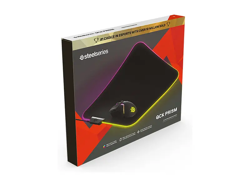 Килимок для миші SteelSeries QcK Prism Cloth M (63825) - фото 3