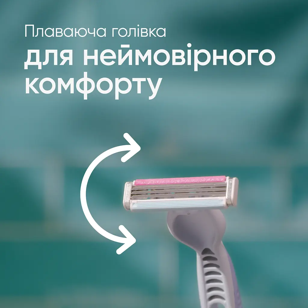 Одноразовые станки для бритья Gillette Venus 3 Simply 6 шт. - фото 3