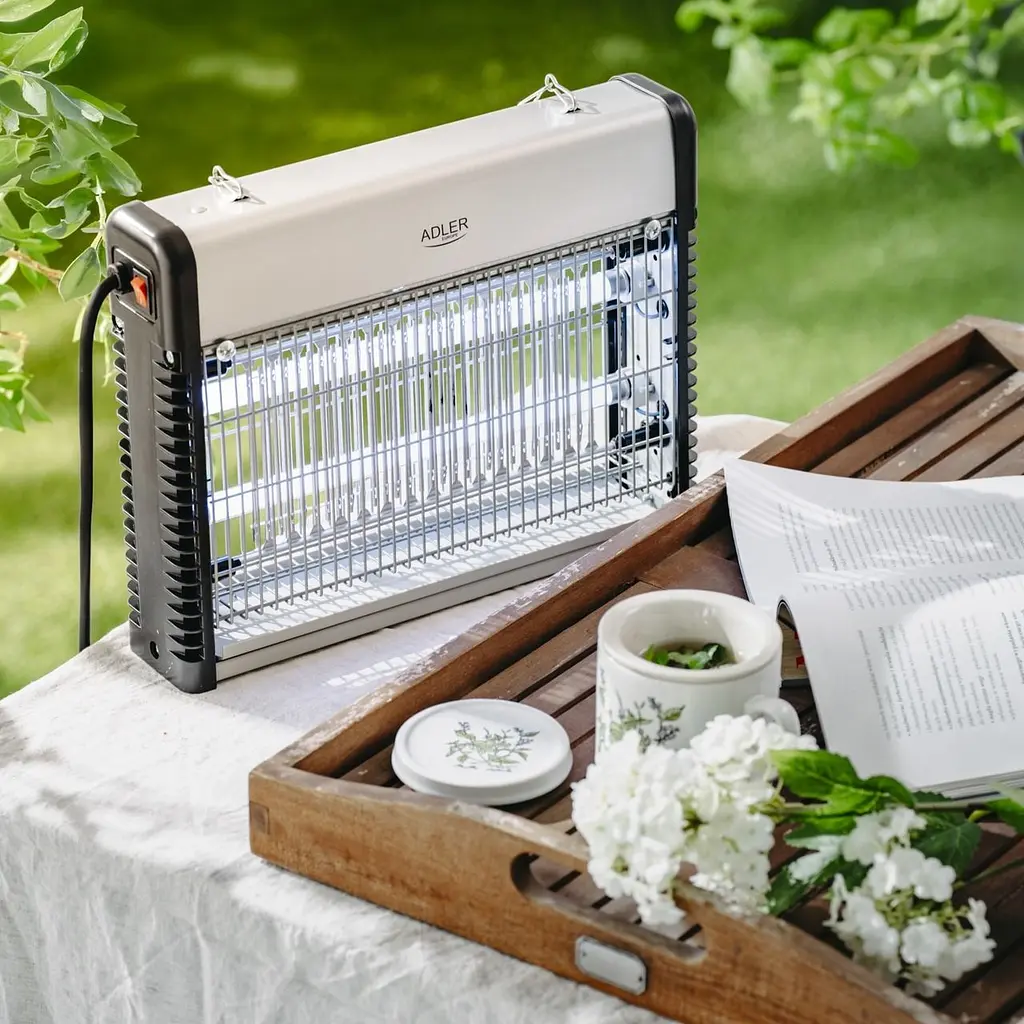 Лампа для знищення комах Adler AD 7940 2200 В до 150 м² без хімії - фото 10