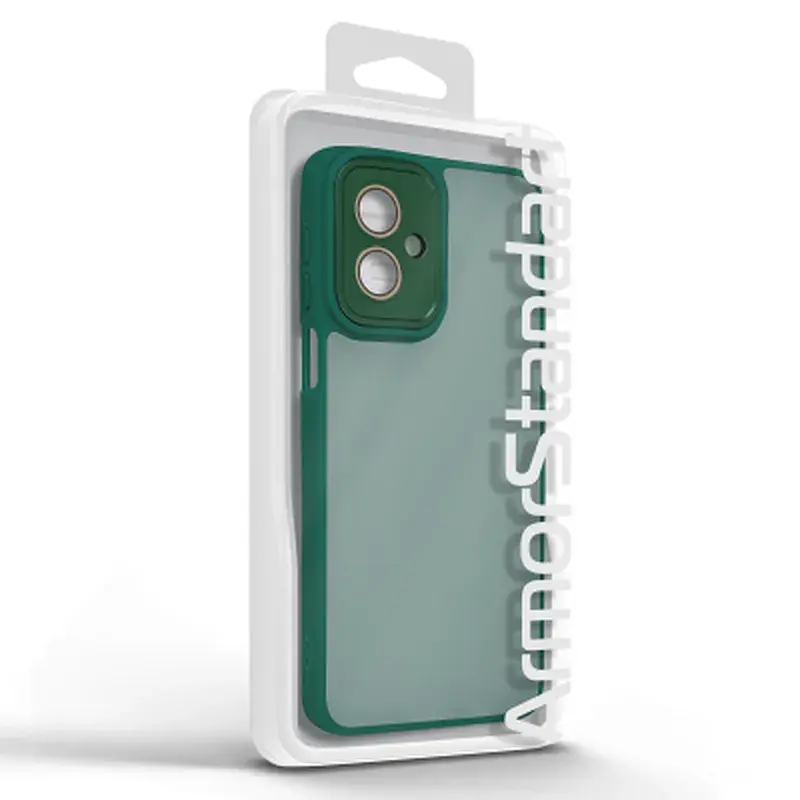 Чохол до мобільного телефона Armorstandart ShadeX Motorola G55 5G Dark Green (ARM83387) - фото 3