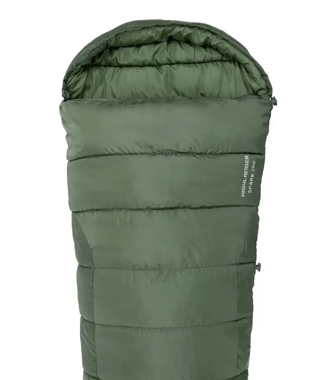 Спальный мешок Highlander Phoenix Spark 150/+4°C Olive Green Left (SB242-OG) 929693 - фото 3