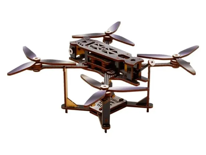 Дерев'яний 3D конструктор FPV Mini, Puzzleоk (Puz-00953), 95 дет. - фото 6