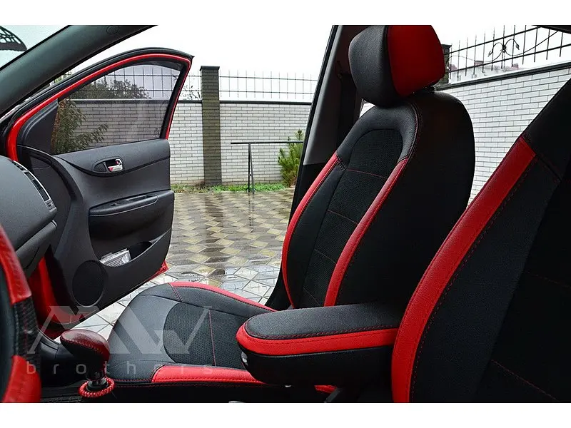Авточохли модельні MW Brothers для Hyundai I-20 c 2012 - фото 7