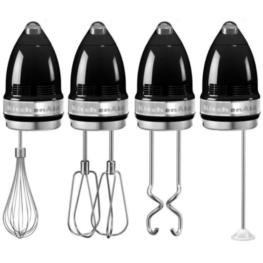 Миксер KitchenAid 5KHM9212EOB ручной 9 скоростей черный - фото 5