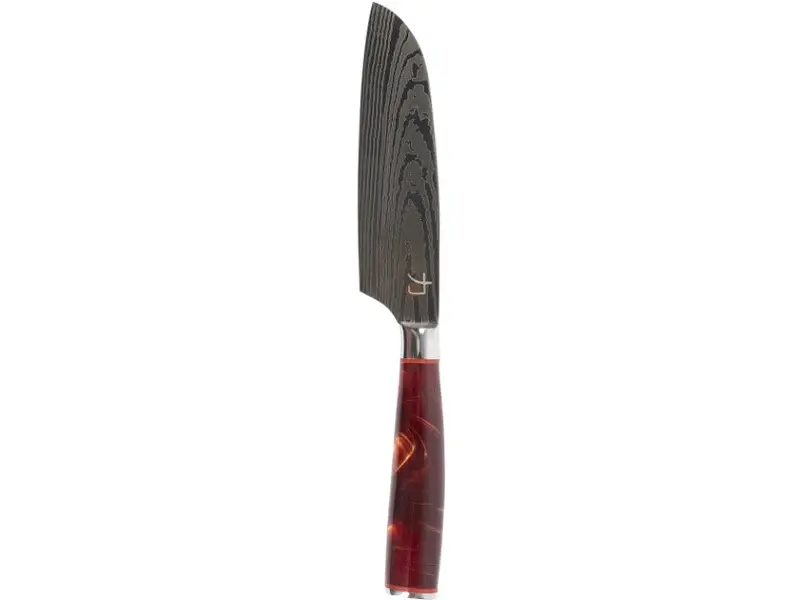 Японський ніж Santoku Bergner MasterPro Tetsu 12.5 см (BGMP-4129-BR) - фото 2