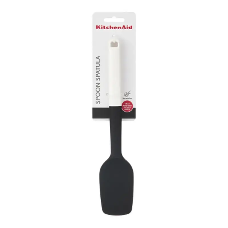 Лопатка кухонна KitchenAid Classic для тіста 30 см білий (KHA030OHPNG) - фото 3