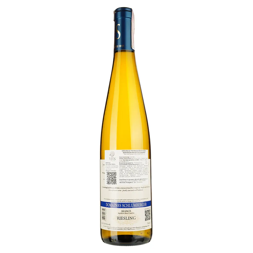 Вино Schlumberger Riesling Les Princes Abbes, белое, сухое, 13%, 0,75 л (1102210) - фото 2