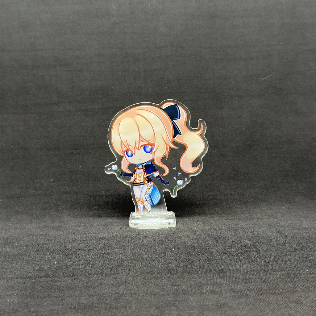 Акрилова колекційна фігурка Геншин Імпакт - Genshin Impact Chibi Джин 10 см