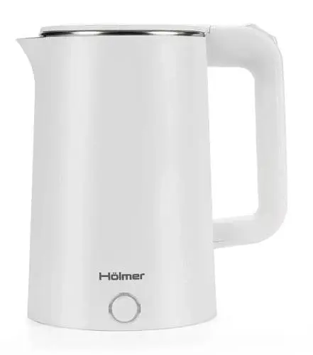 Електрочайник HKS-212S, White, 1500 Вт Holmer teh0024527