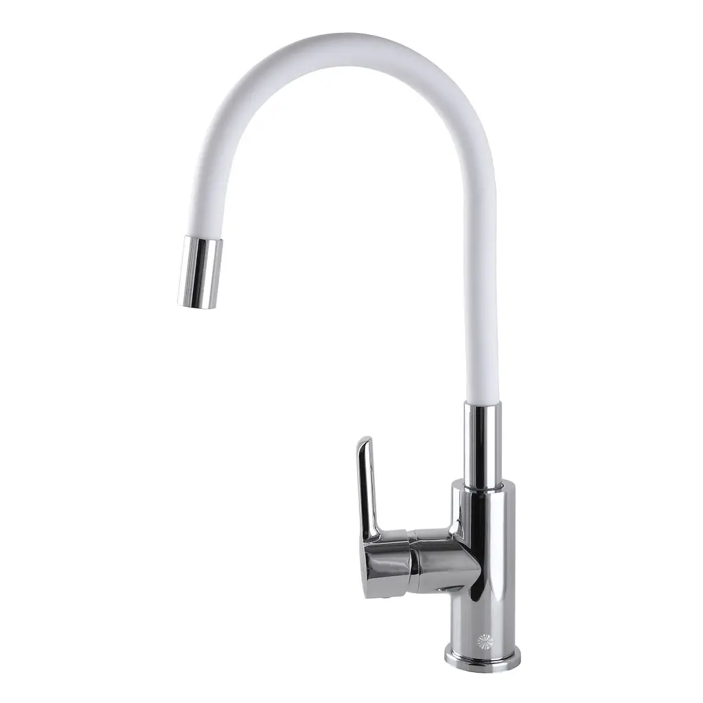 Змішувач для кухні Domino Prestige DPS-203SLR-WHITE (22594) - фото 4
