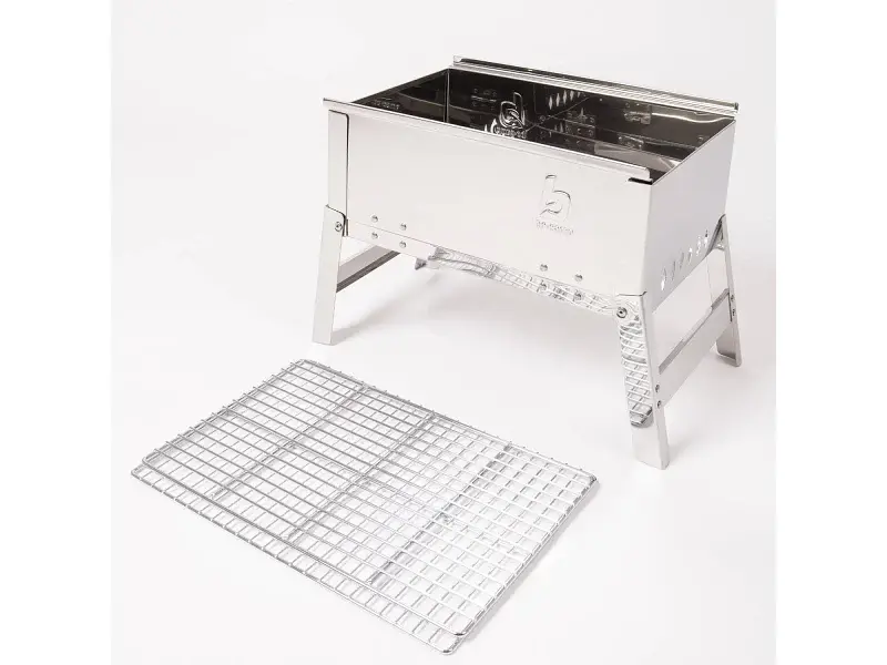 Гриль вугільний Bo-Camp Compact Delux Silver (8108360) - фото 3