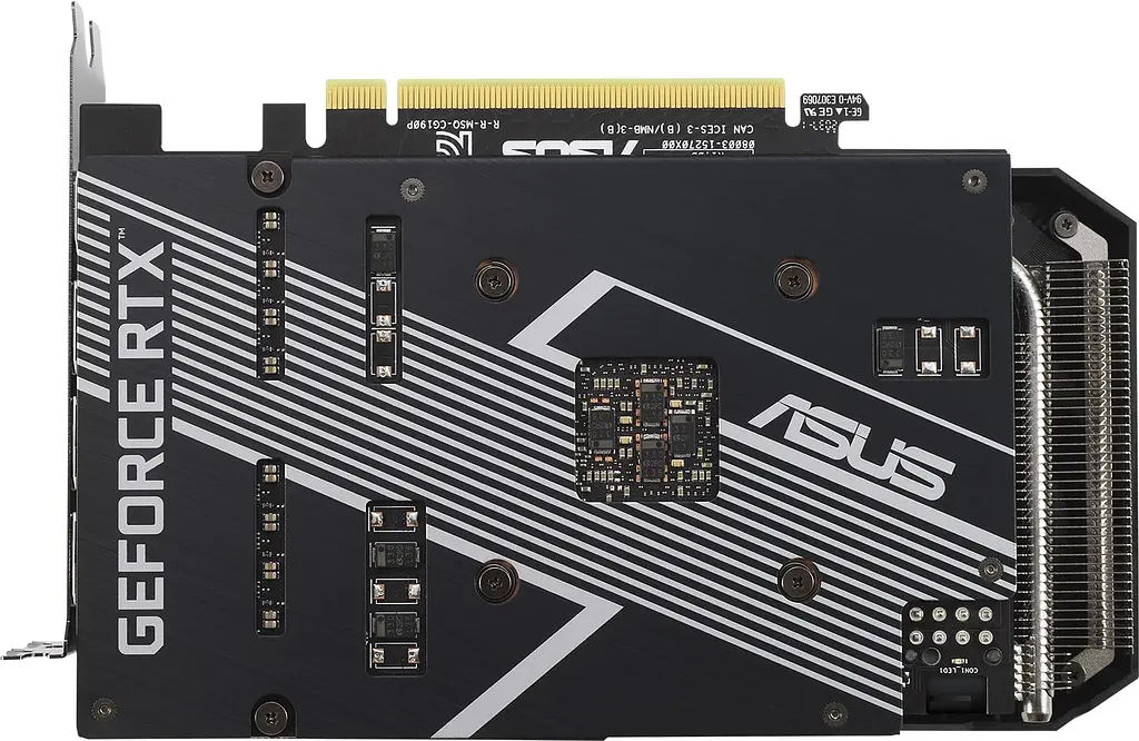 Відеокарта ASUS RTX 3060Ti 8Gb Mini V2 LHR (DUAL-RTX3060TI-8G-MINI-V2) (GDDR6, 256 bit, PCI-E v4.0 x16) Б/в - фото 5