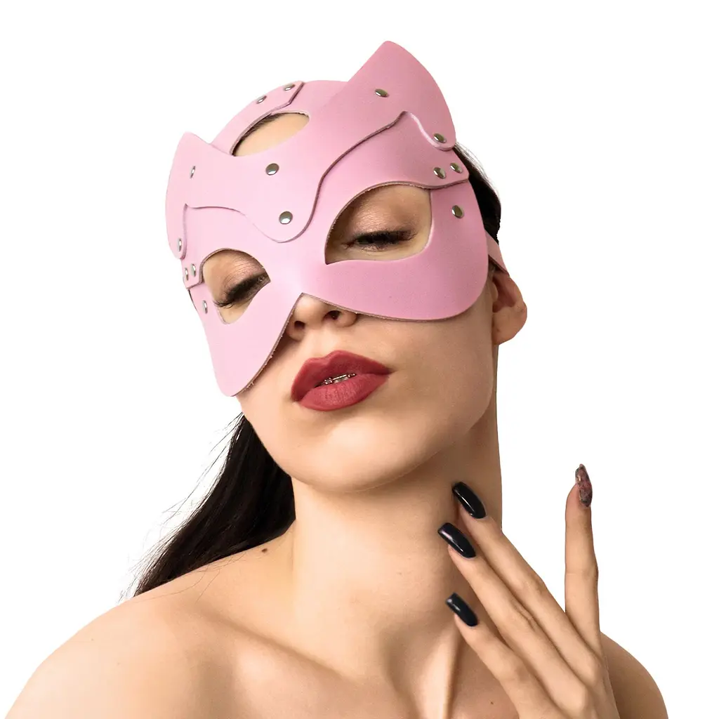 Маска кошечки Art of Sex Cat Mask, рожева